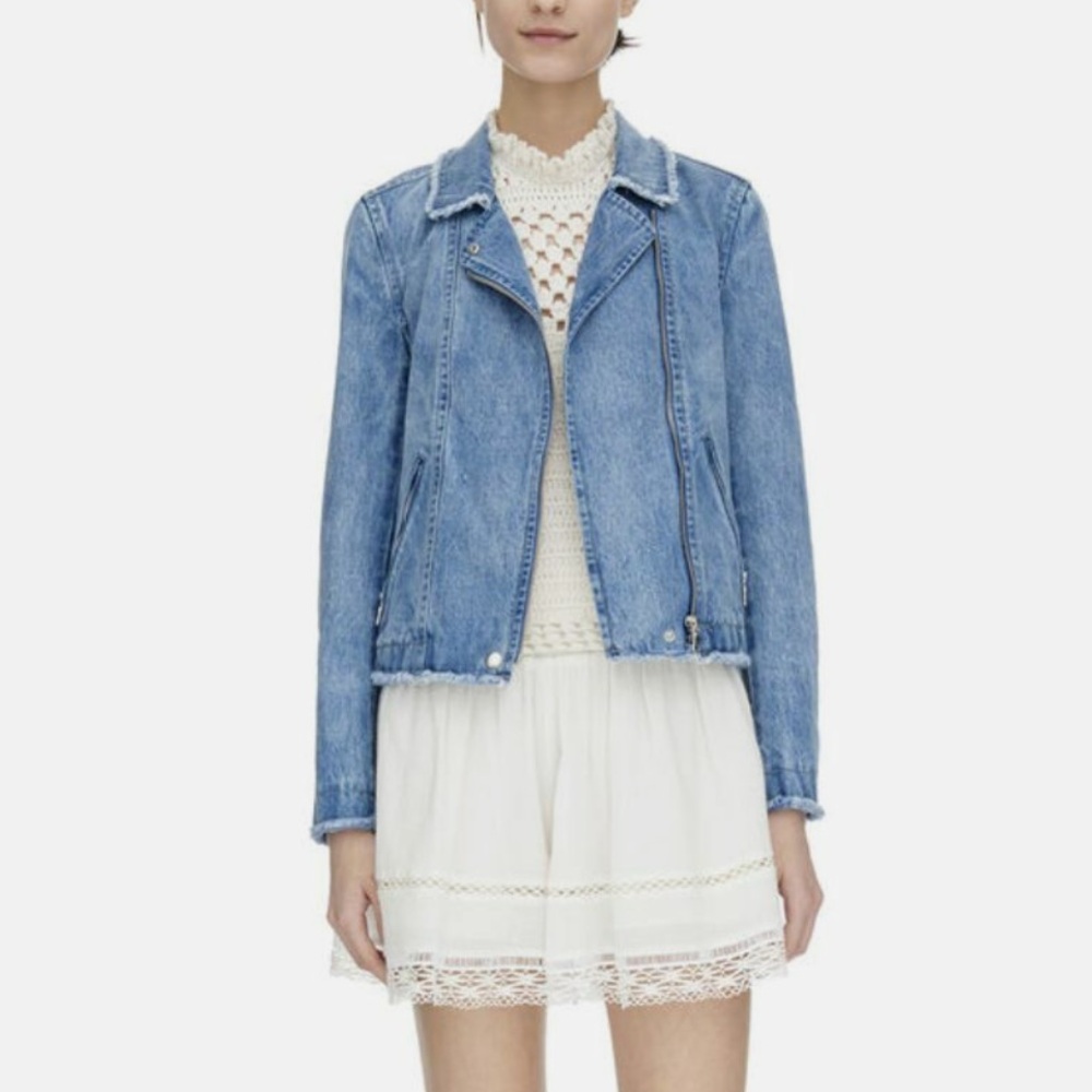 NWOT Rebecca Taylor Denim Jacket Size Small